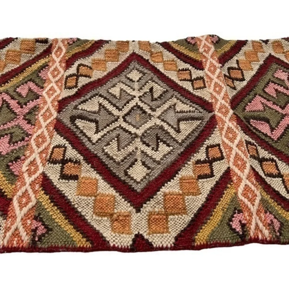 Pottery Barn Set of 3 Geometric Shelton Kilim Wool Decorative Pillow‎ Covers